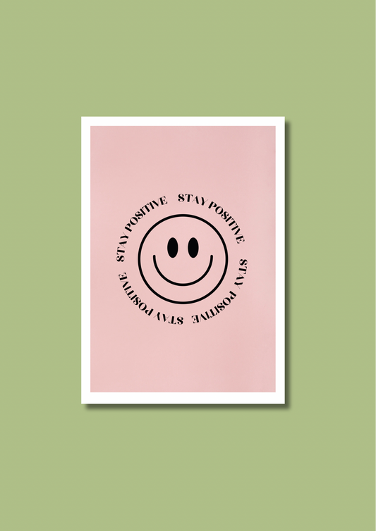 Postkarte Smiley